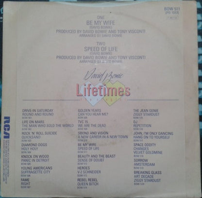 David Bowie : Be My Wife  (7", Single, RE)
