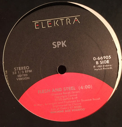 SPK : Flesh And Steel (12")