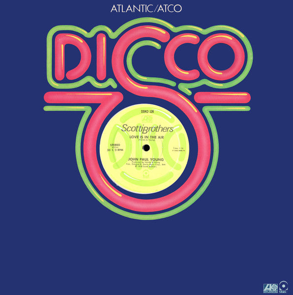 John Paul Young : Love Is In The Air (12", Promo)