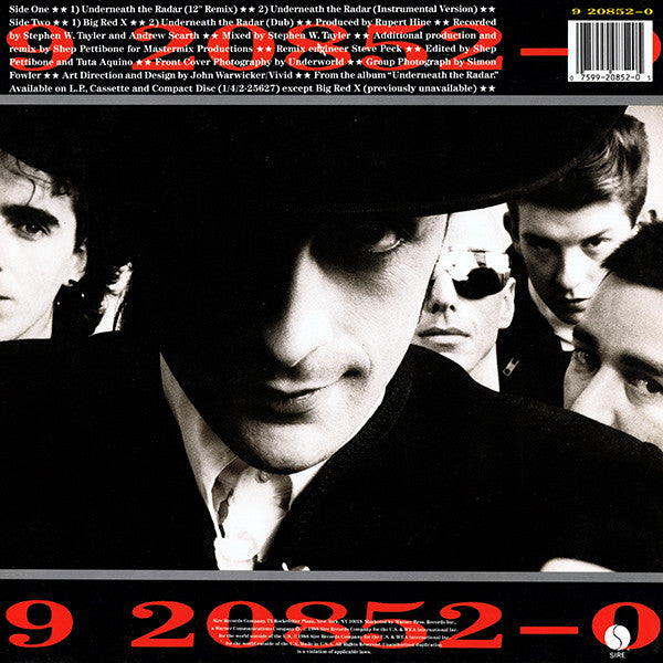 Underworld : Underneath The Radar (12", Maxi)