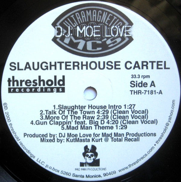 DJ Moe Love, Slaughterhouse Cartel : 3 Song Maxi-Single (12", Maxi)