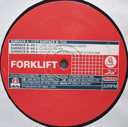 jb³ : Forklift (The Remixes) (12")