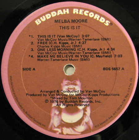 Melba Moore : This Is It (LP, Album, Gol)