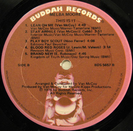 Melba Moore : This Is It (LP, Album, Gol)