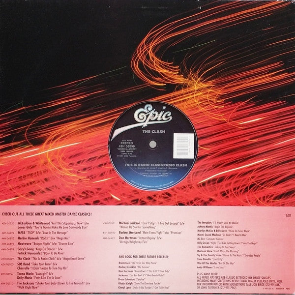 The Clash : This Is Radio Clash / The Magnificent Dance (12", RE)