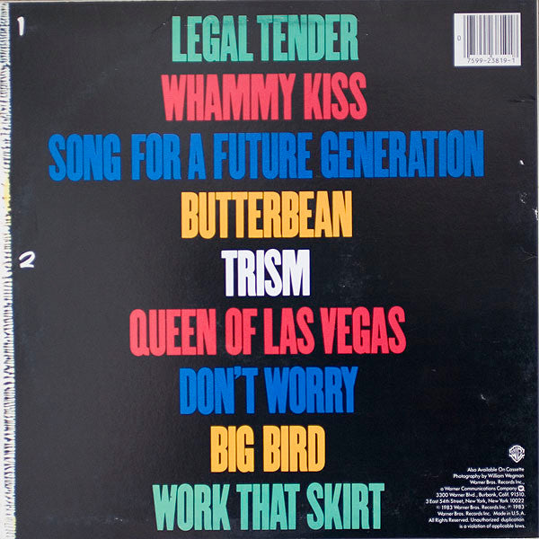 The B-52's : Whammy! (LP, Album, Win)