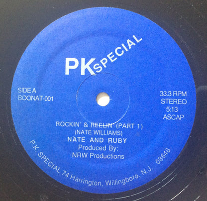 Nate Williams (3) and Ruby Williams : Rockin' & Reelin' (12")