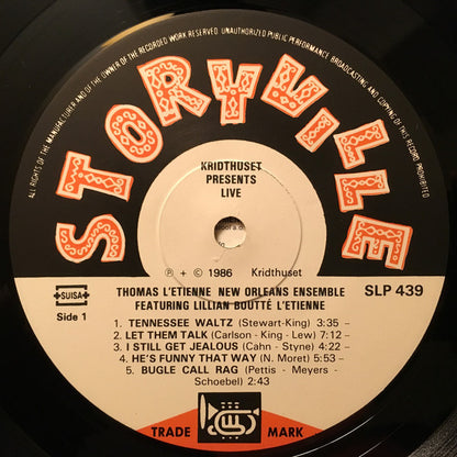 Lillian Boutté : Let Them Talk (LP, Album)