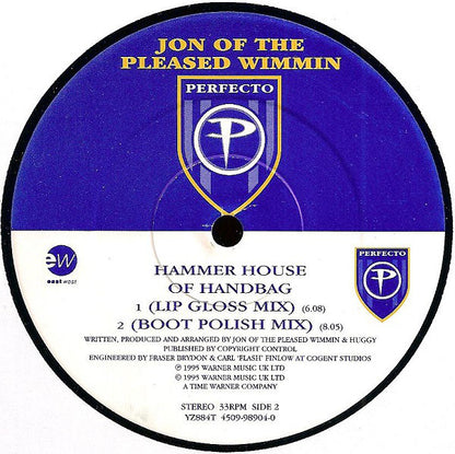 Jon Of The Pleased Wimmin : Passion (12")