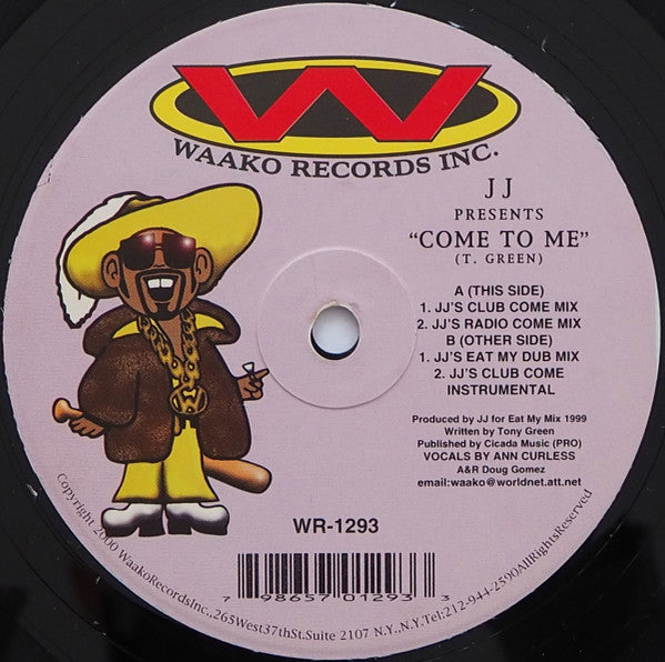 JJ : Come To Me (12")