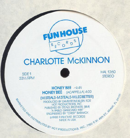 Charlotte McKinnon : Honey Bee (12")