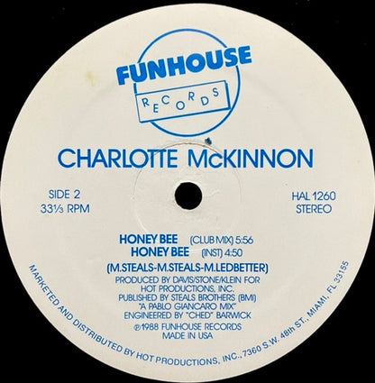 Charlotte McKinnon : Honey Bee (12")