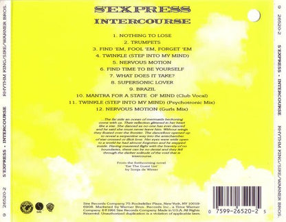 S'Express : Intercourse (CD, Album)