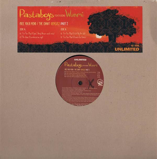 Pastaboys Featuring Wunmi : Free Your Mind / The Chant (Remixes Part 2) (12")