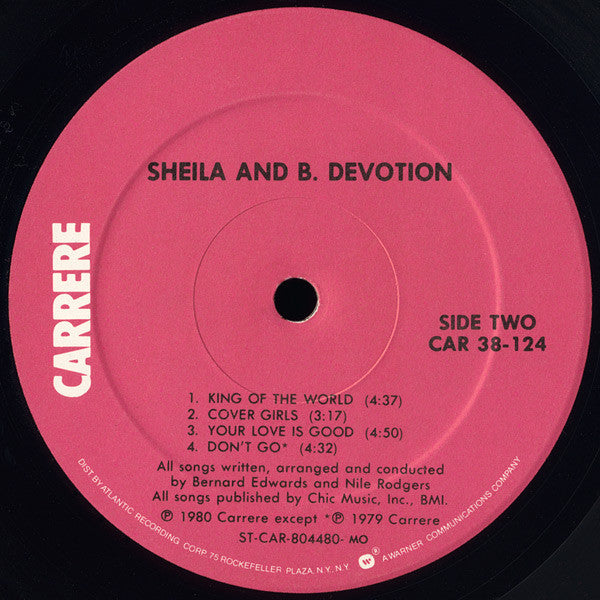 Sheila And B. Devotion* : King Of The World (LP, Album, MO)
