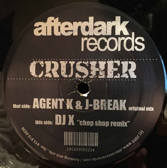 Agent K* & J-Break* : Crusher (12")