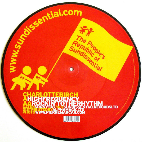 Charlotte Birch : High Frequency / Rockin' To The Rhythm (12", Pic)
