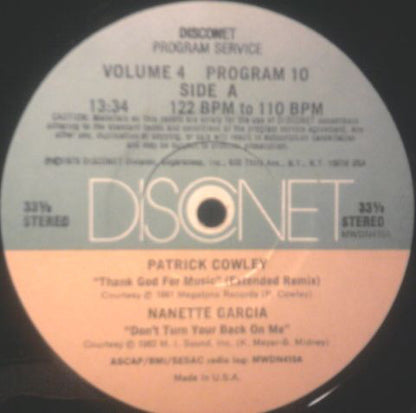 Various : Volume 4 Program 10 (2x12", P/Mixed)