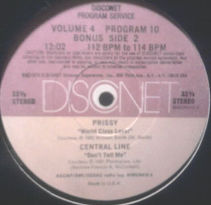 Various : Volume 4 Program 10 (2x12", P/Mixed)