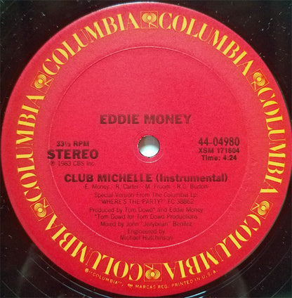Eddie Money : Club Michelle (12", Single)