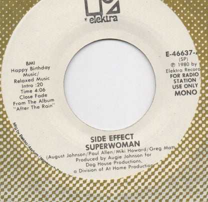 Side Effect : Superwoman (7", Single, Mono, Promo)