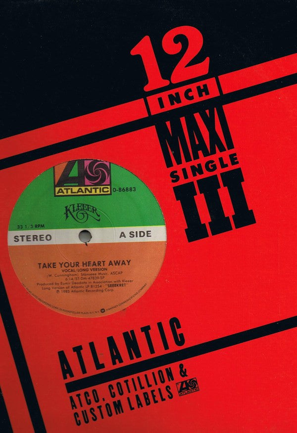 Kleeer : Take Your Heart Away (12", Maxi)