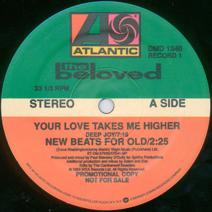 The Beloved : Your Love Takes Me Higher (2x12", Promo)
