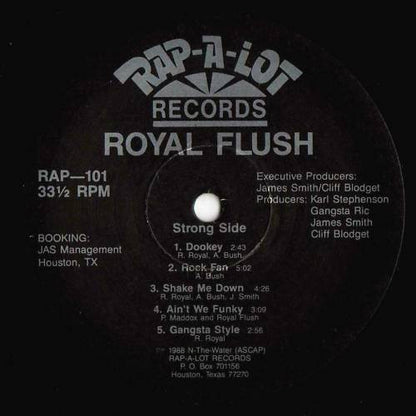 Royal Flush (4) : "Uh Oh!" - Suckers Come To War; Why? To Die! (LP, Album)