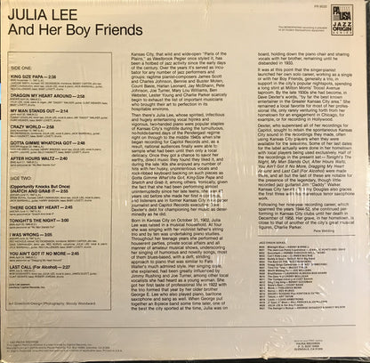 Julia Lee & Her Boy Friends : Julia Lee And Her Boy Friends (LP, Comp, RE)