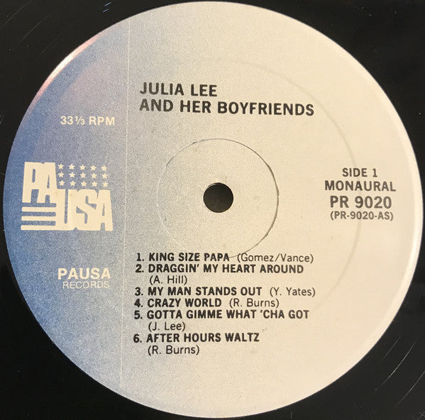 Julia Lee & Her Boy Friends : Julia Lee And Her Boy Friends (LP, Comp, RE)
