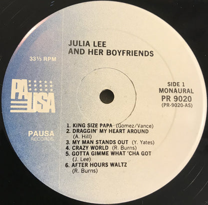 Julia Lee & Her Boy Friends : Julia Lee And Her Boy Friends (LP, Comp, RE)