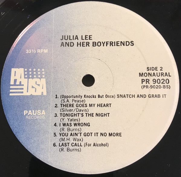 Julia Lee & Her Boy Friends : Julia Lee And Her Boy Friends (LP, Comp, RE)