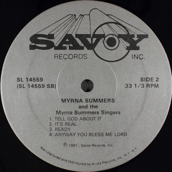 Myrna Summers & The Myrna Summers Singers : Expect The Unexpected (LP)