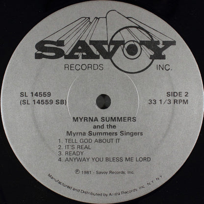 Myrna Summers & The Myrna Summers Singers : Expect The Unexpected (LP)