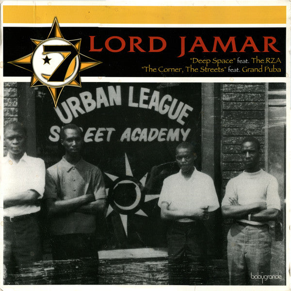 Lord Jamar : Deep Space / The Corner, The Streets (12")