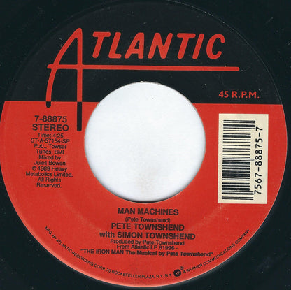 Pete Townshend : A Friend Is A Friend (7", Single)