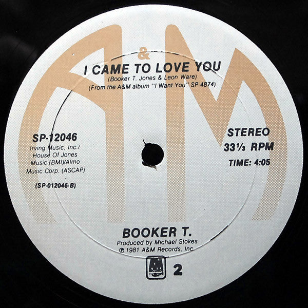 Booker T.* : Don't Stop Your Love (12", MR)