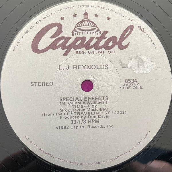 L. J. Reynolds* : Special Effects (12")
