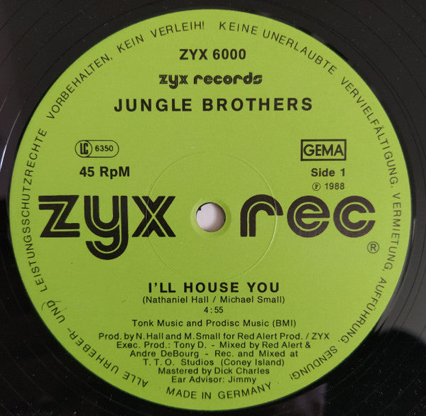 Jungle Brothers : I'll House You (12")