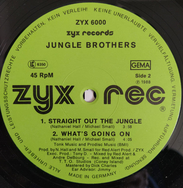 Jungle Brothers : I'll House You (12")