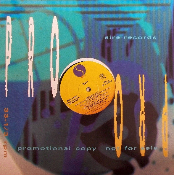 Ice-T : I'm Your Pusher (12", Promo)