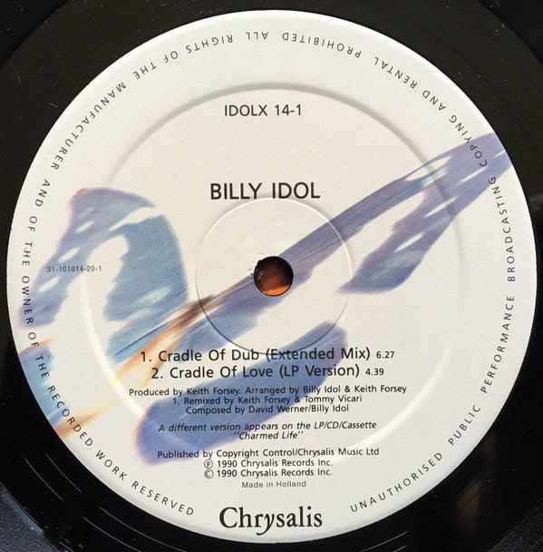 Billy Idol : Cradle Of Love (12", Single)