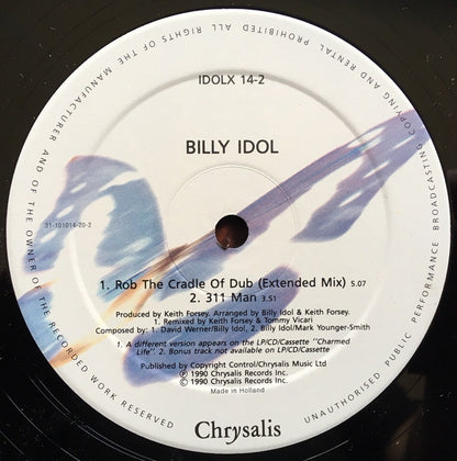 Billy Idol : Cradle Of Love (12", Single)