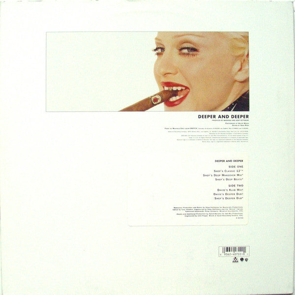 Madonna : Deeper And Deeper (12", Maxi)
