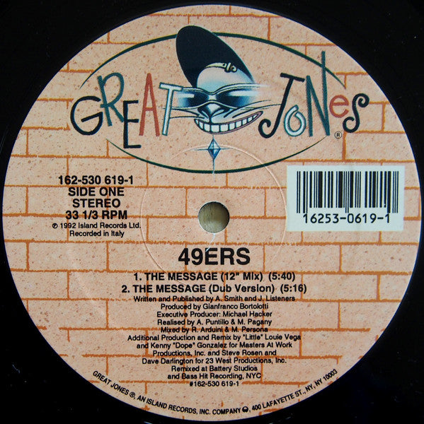 49ers : The Message (12")