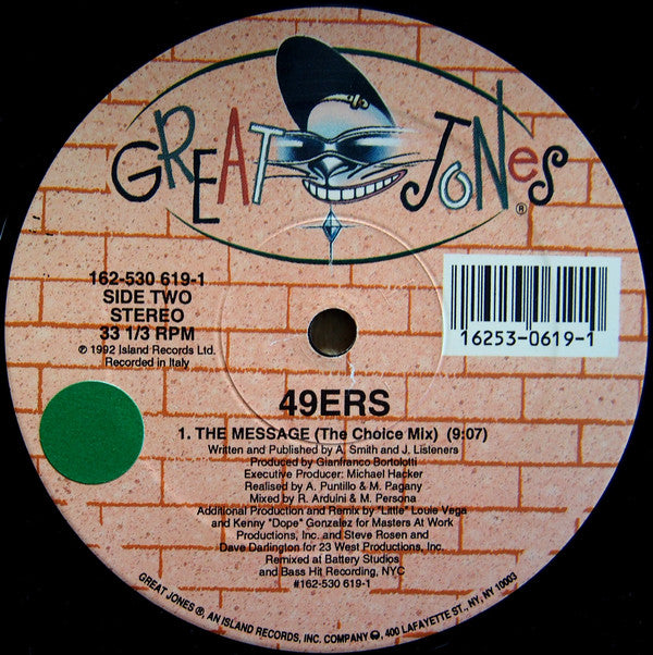 49ers : The Message (12")