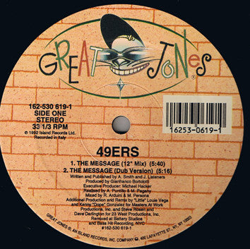 49ers : The Message (12")