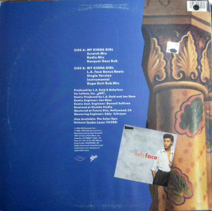Babyface : My Kinda Girl (Special 12" Dance Mixes - Extended Play) (12", EP)