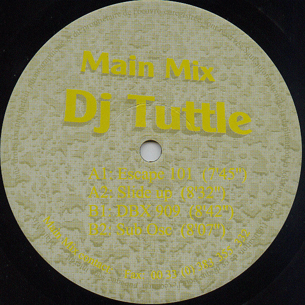 DJ Tuttle : Untitled (12")