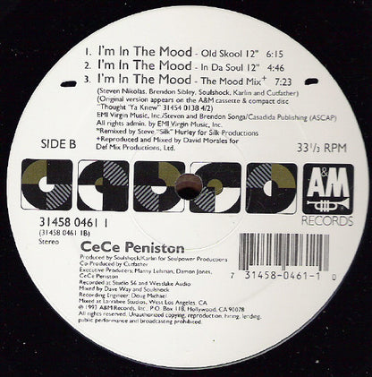 CeCe Peniston* : I'm In The Mood (12")